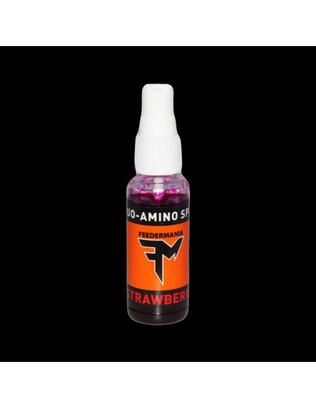 Atractant Feedermania Fluo-Amino Spray, Strawberry, 30ml