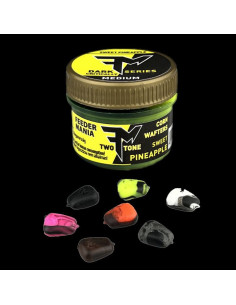 Porumb Artificial Feedermania Corn Wafters Two Tone Dark Series M, Sweet Pineapple