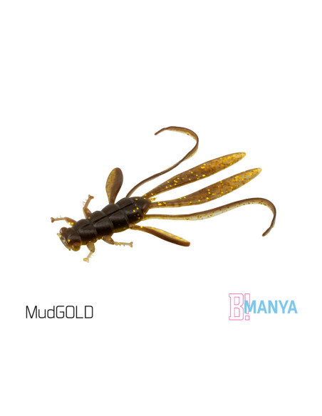 Naluca Nimfa Delphin Manya UVs, MudGold, 10.5cm, 5buc Naluca Nimfa Delphin Manya UVs, MudGold, 10.5cm, 5buc