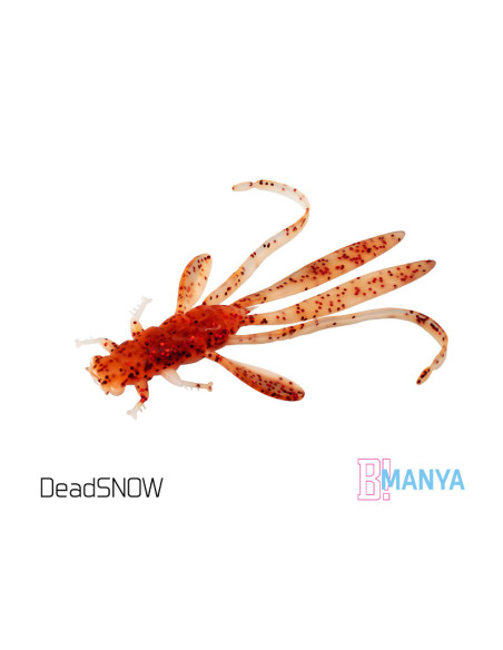 Naluca Nimfa Delphin Manya UVs, DeadSnow, 10.5cm, 5buc Naluca Nimfa Delphin Manya UVs, DeadSnow, 10.5cm, 5buc