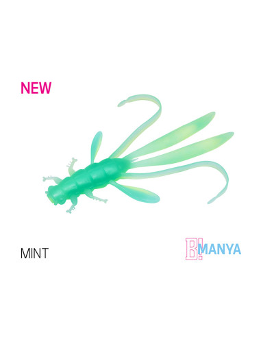 DuoPack Box Naluca Nimfa Delphin Manya UVs, Mint, 10.5cm, 6x5buc
