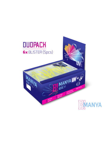 DuoPack Box Naluca Nimfa Delphin Manya UVs, Brick, 10.5cm, 6x5buc DuoPack Box Naluca Nimfa Delphin Manya UVs, Brick, 10.5cm, 6x5buc