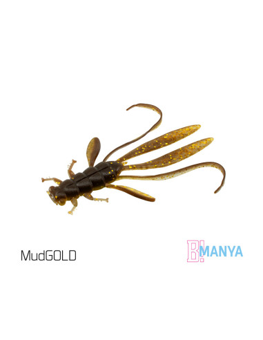 DuoPack Box Naluca Nimfa Delphin Manya UVs, MudGold, 10.5cm, 6x5buc