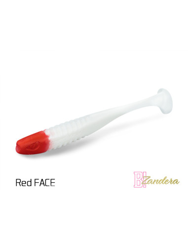 Shad Soft Delphin Zandera FlexiFloat UVs, RedFace, 12cm, 5buc