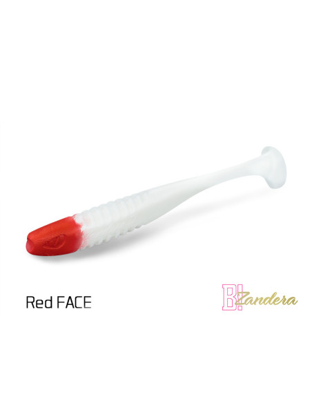 Shad Soft Delphin Zandera FlexiFloat UVs, RedFace, 12cm, 5buc Shad Soft Delphin Zandera FlexiFloat UVs, RedFace, 12cm, 5buc