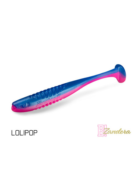 Shad Soft Delphin Zandera FlexiFloat UVs, Lolipop, 12cm, 5buc Shad Soft Delphin Zandera FlexiFloat UVs, Lolipop, 12cm, 5buc