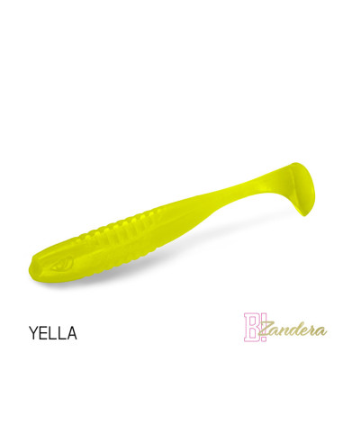 Shad Soft Delphin Zandera FlexiFloat UVs, Yella, 12cm, 5buc
