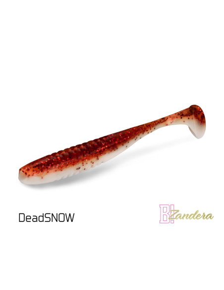 Shad Soft Delphin Zandera FlexiFloat UVs, DeadSnow, 12cm, 5buc Shad Soft Delphin Zandera FlexiFloat UVs, DeadSnow, 12cm, 5buc