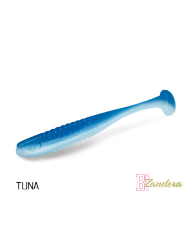 DuoPack Box Shad Soft Delphin Zandera FlexiFloat UVs, Tuna, 12cm, 6x5buc