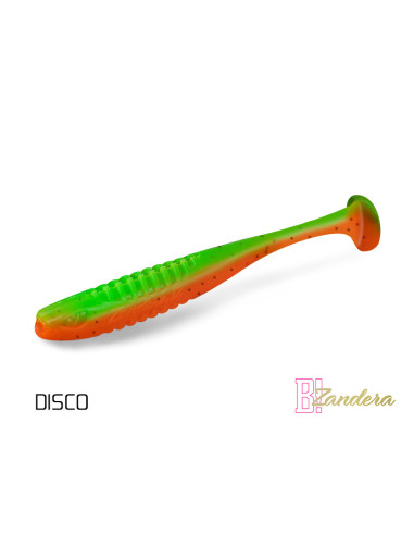 DuoPack Box Shad Soft Delphin Zandera FlexiFloat UVs, Disco, 12cm, 6x5buc