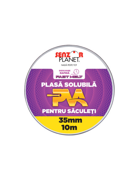 Rezerva Plasa Solubila Senzor PVA Fast Melt, 35mm, 10m Rezerva Plasa Solubila Senzor PVA Fast Melt, 35mm, 10m