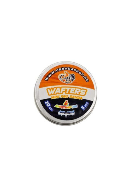 Wafters C&B Mini Pro Banda, Vanilie, 5mm, 20g