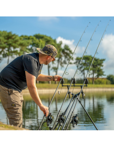 Rod Pod Avid Carp Extremity Pod, 3 Posturi
