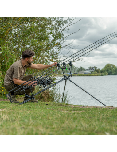 Rod Pod Avid Carp Extremity Pod, 3 Posturi