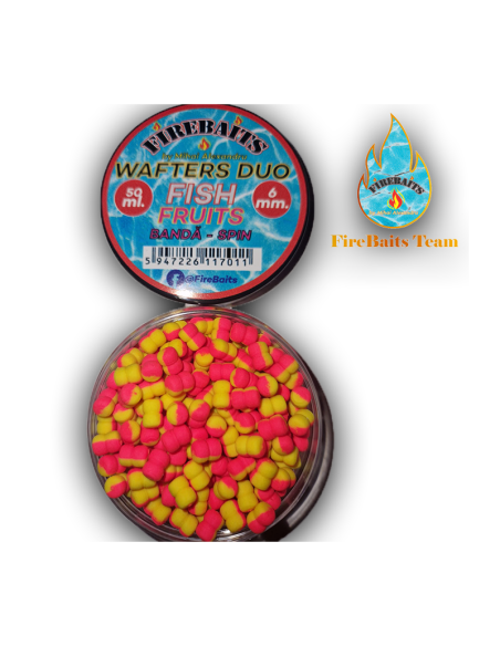Wafters Duo FireBaits Fish-Fruits, Banda-Spin, 6mm, 50ml Wafters Duo FireBaits Fish-Fruits, Banda-Spin, 6mm, 50ml