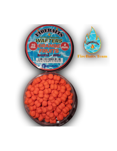 Wafters FireBaits Orange-Fruits, Banda-Spin, 8mm, 50ml