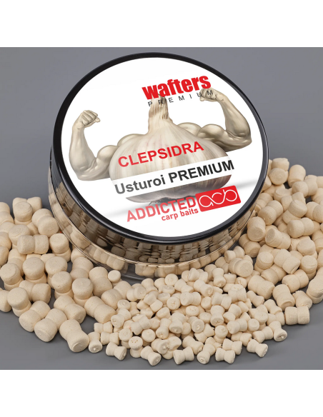 Wafters Addicted Carp Baits Clepsidra Premium, Usturoi Premium, 40-50ml