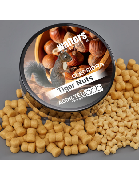 Wafters Addicted Carp Baits Clepsidra Premium, Tiger Nuts, 40-50ml Wafters Addicted Carp Baits Clepsidra Premium, Tiger Nuts, 40-50ml
