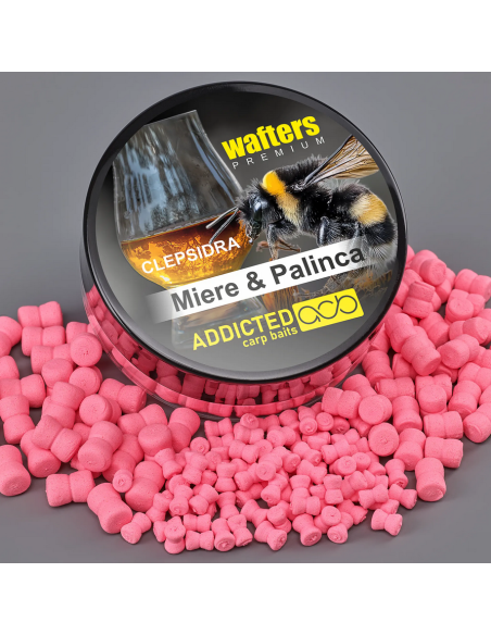 Wafters Addicted Carp Baits Clepsidra Premium, Miere & Palinca, 40-50ml Wafters Addicted Carp Baits Clepsidra Premium, Miere & Palinca, 40-50ml