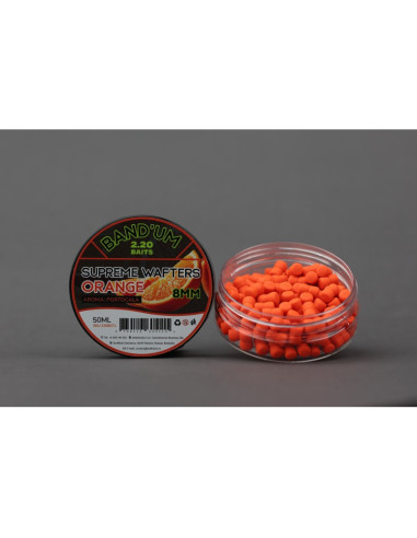 Wafters 2.20 Baits Supreme Bandum Wafters, Orange, 8mm, 50ml