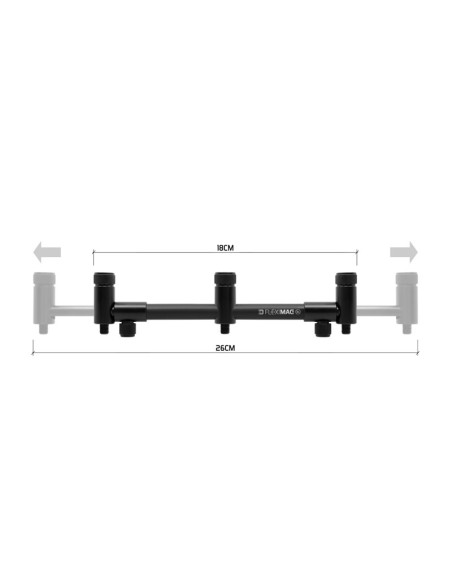 Buzzbar Ajustabil Delphin FlexiMag Buzz XL, 25-35cm Buzzbar Ajustabil Delphin FlexiMag Buzz XL, 25-35cm