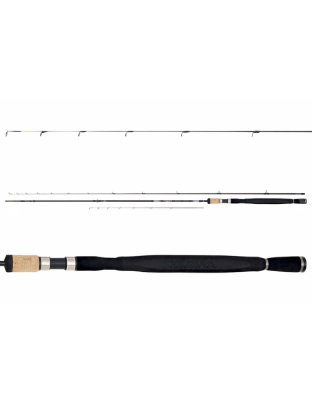 Lanseta Daiwa 24 N'Zon Super Slim Power Feeder, 3m, 150g, 2+2buc Lanseta Daiwa 24 N'Zon Super Slim Power Feeder, 3m, 150g, 2+2buc