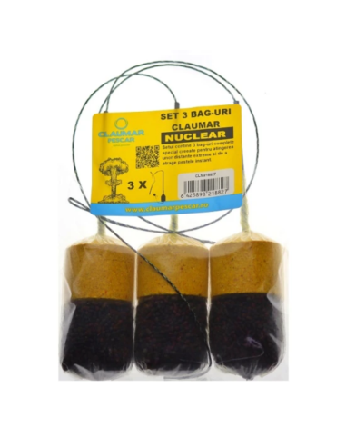 Set 3 Monturi Pva Claumar Nuclear - Bag-ul Nuclear Xl