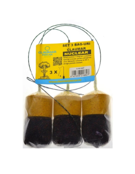 Set 3 Monturi Pva Claumar Nuclear - Bag-ul Nuclear Xl