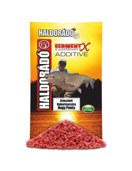 Mix De Seminte Haldorado FermentX Additive Germeni De Porumb Fermentat, Crap Mare, 500g Mix De Seminte Haldorado FermentX Additive Germeni De Porumb Fermentat, Crap Mare, 500g