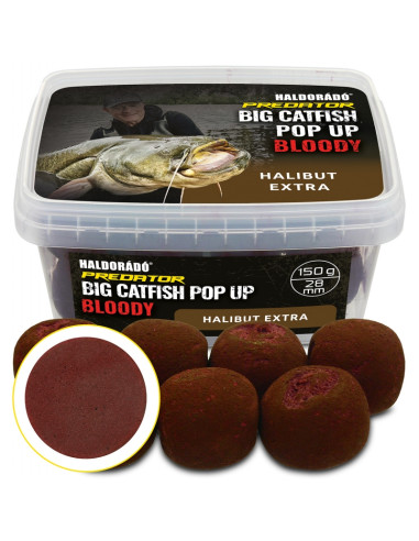 Pop Up Haldorado Catfish Bloody, Halibut Extra, 28mm, 200g