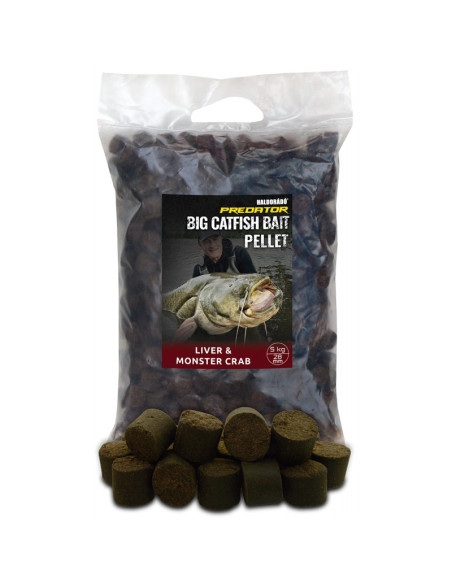 Pelete Pentru Somn Haldorado Catfish Bait Pellet, Liver & Monster Crab, 28mm, 5kg Pelete Pentru Somn Haldorado Catfish Bait Pellet, Liver & Monster Crab, 28mm, 5kg