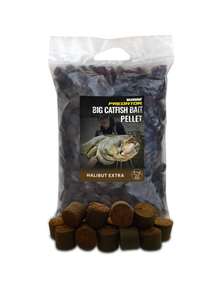Pelete Pentru Somn Haldorado Catfish Bait Pellet, Halibut Extra, 24mm, 5kg
