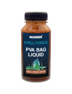 Aditiv Lichid Haldorado Krill Force PVA Bag Liquid, Krill Indian Spice, 180ml