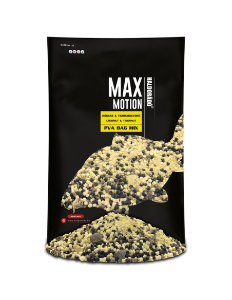 Nada PVA Bag Mix Haldorado Max Motion, Cocos & Alune Tigrate, 600g