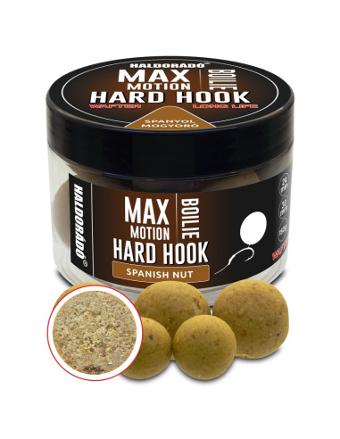Boilies De Carlig Haldorado Max Motion Boilie Hard Hook Wafter, Aluna Spaniola, 24-30mm, 150g