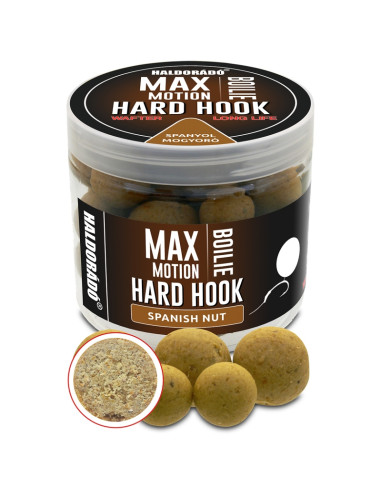 Boilies De Carlig Haldorado Max Motion Boilie Hard Hook Wafter, Aluna Spaniola, 16-20mm, 100g