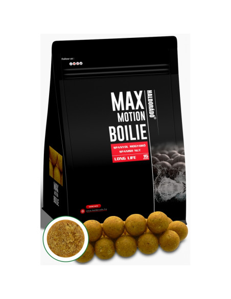 Boilies Haldorado Max Motion Boilie Long Life, Aluna Spaniola, 16mm, 800g Boilies Haldorado Max Motion Boilie Long Life, Aluna Spaniola, 16mm, 800g