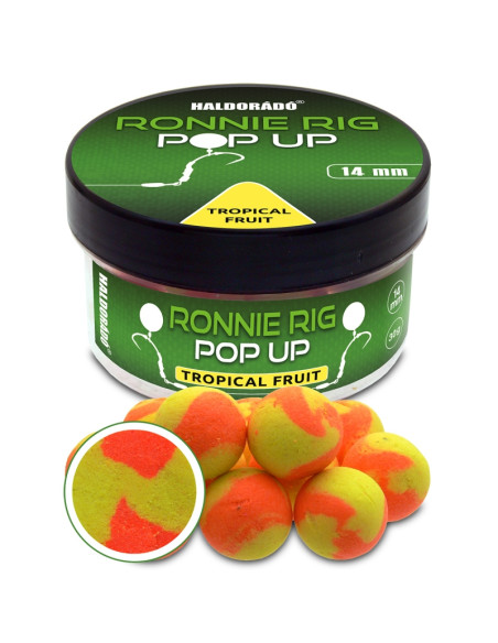 Momeala De Carlig Haldorado Ronnie Rig Pop Up, Tropical Fruit, 14mm, 30g Momeala De Carlig Haldorado Ronnie Rig Pop Up, Tropical Fruit, 14mm, 30g