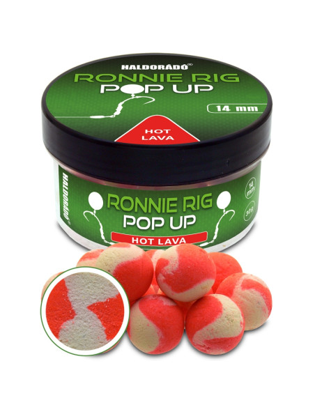 Momeala De Carlig Haldorado Ronnie Rig Pop Up, Hot Lava, 14mm, 30g