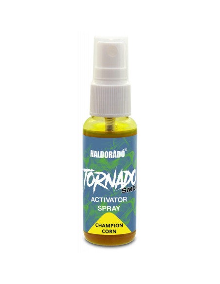 Activator Spray Haldorado Tornado, Smoke Champion Corn, 30ml