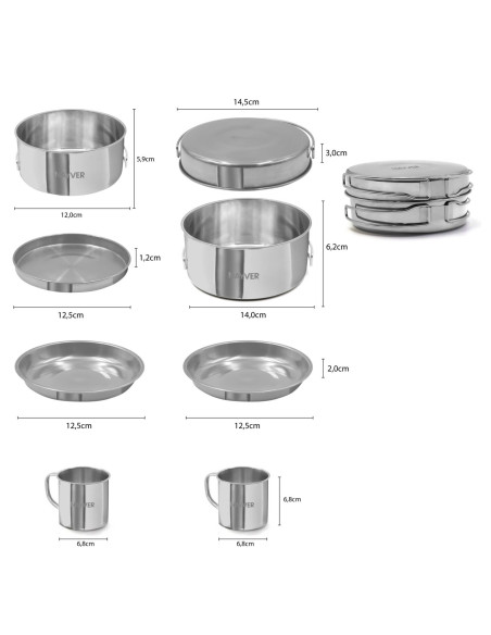 Set Vase Pescuit Nevis, 8buc Set Vase Pescuit Nevis, 8buc