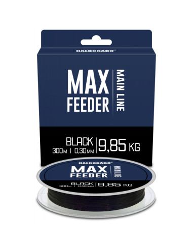Fir Monofilament Haldorado Max Feeder Black, 300m