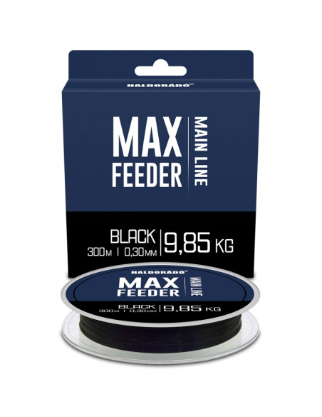 Fir Monofilament Haldorado Max Feeder Black, 300m Fir Monofilament Haldorado Max Feeder Black, 300m