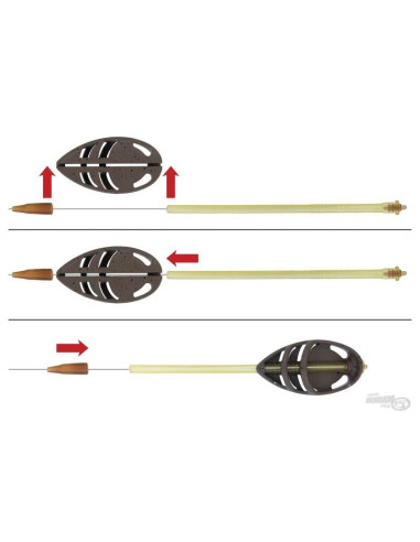 Momitor Haldorado QC Arrow Method Feeder