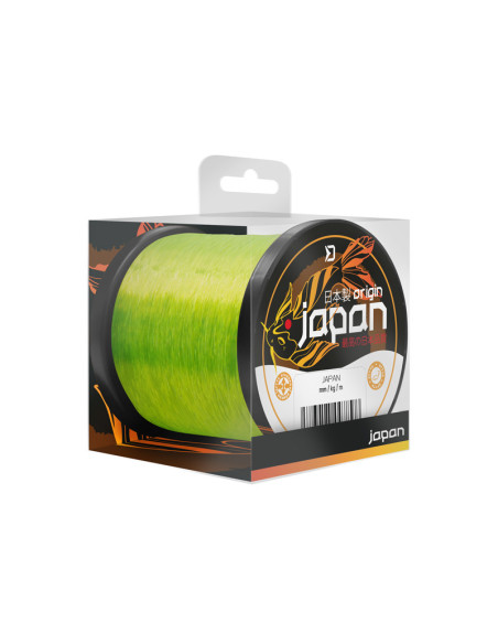 Fir Monofilament Delphin Japan Origin, Galben Fluo, 300m Fir Monofilament Delphin Japan Origin, Galben Fluo, 300m