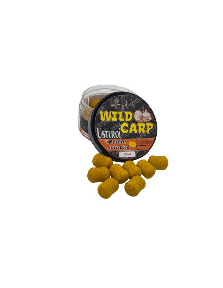 Pelete De Carlig Solubile FeederX Wild Carp, Usturoi, 70g Pelete De Carlig Solubile FeederX Wild Carp, Usturoi, 70g