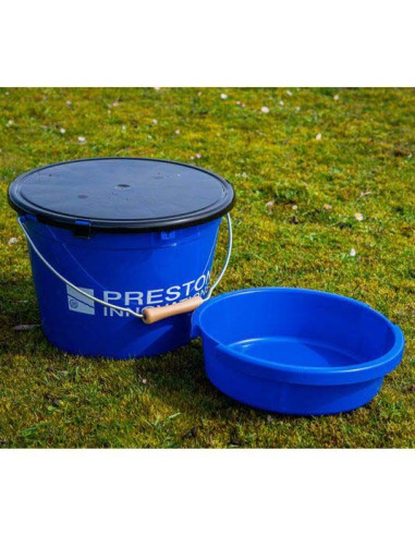 Set Galeata + Capac + Lighean Preston Bucket, Blue, 13L