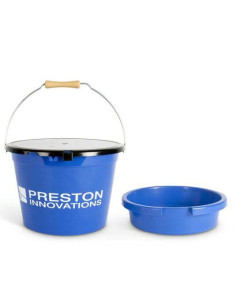 Set Galeata + Capac + Lighean Preston Bucket, Blue, 13L