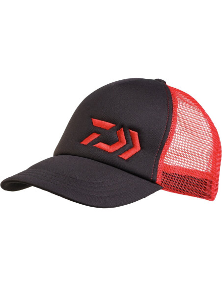 Sapca Daiwa Matelasse Mesh, Culoare Red/Black Sapca Daiwa Matelasse Mesh, Culoare Red/Black