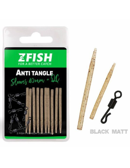 Set Agrafa Rapida + Con Antitangle ZFish Antitangle Set Sleeve, 40mm
